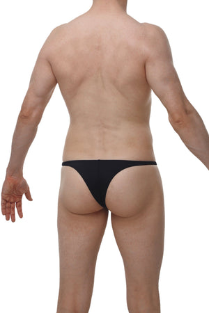 Bikini Plellis Joe Noir - PetitQ Underwear - Lingerie masculine sexy et sous-vêtements pour homme originaux