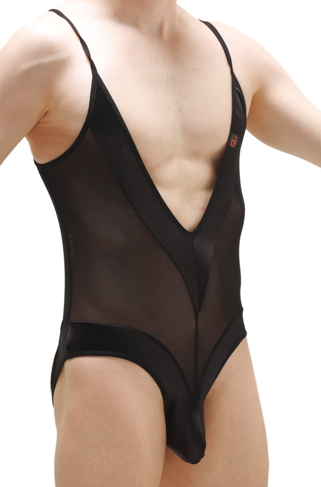 BodyString Bonson Noir - PetitQ Underwear - Lingerie masculine sexy et sous-vêtements pour homme originaux