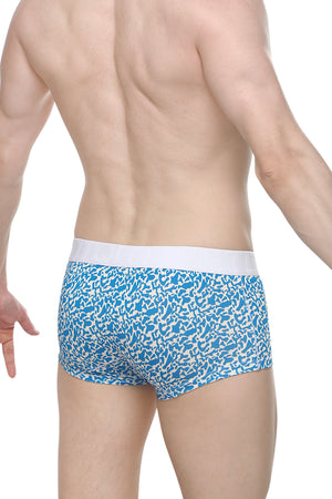 Boxer Dome Reef Bleu - PetitQ Underwear - Lingerie masculine sexy et sous-vêtements pour homme originaux