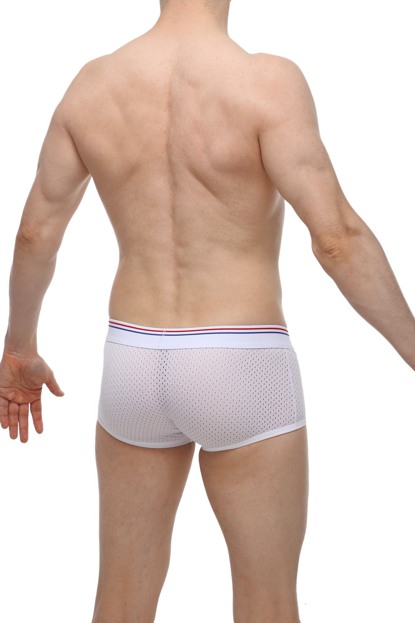 Boxer Olloix Bee White - PetitQ Underwear - Lingerie masculine sexy et sous-vêtements pour homme originaux