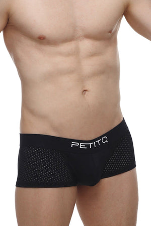 Boxer Oncieux Bee Black - PetitQ Underwear - Lingerie masculine sexy et sous-vêtements pour homme originaux