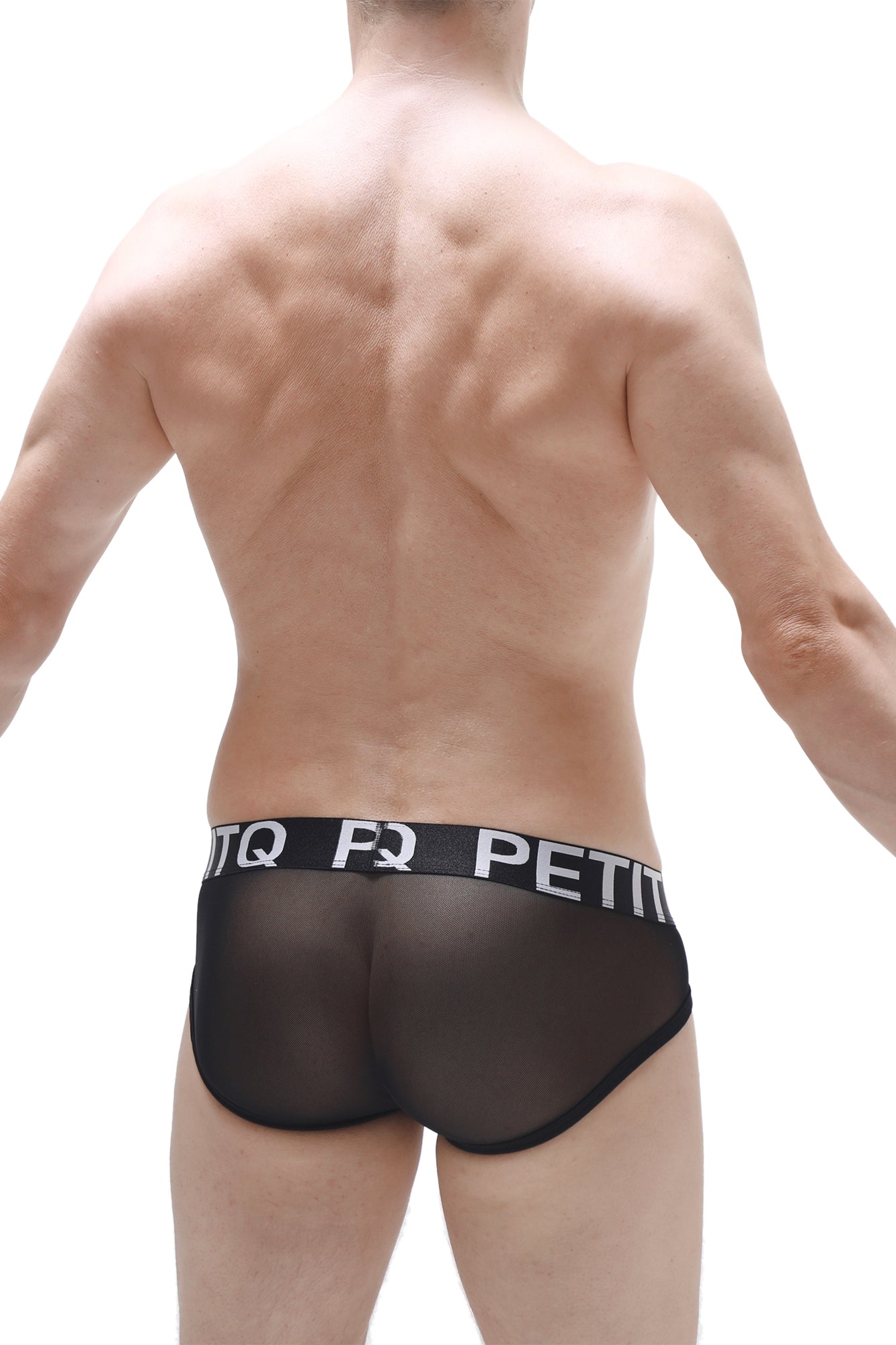 Aurol Net Black Briefs
