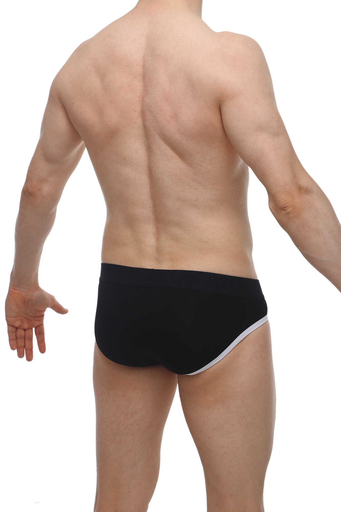Slip Crepin Modal Noir - PetitQ Underwear - Lingerie masculine sexy et sous-vêtements pour homme originaux