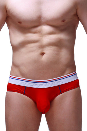 Slip Linay Modal Rouge - PetitQ Underwear - Lingerie masculine sexy et sous-vêtements pour homme originaux