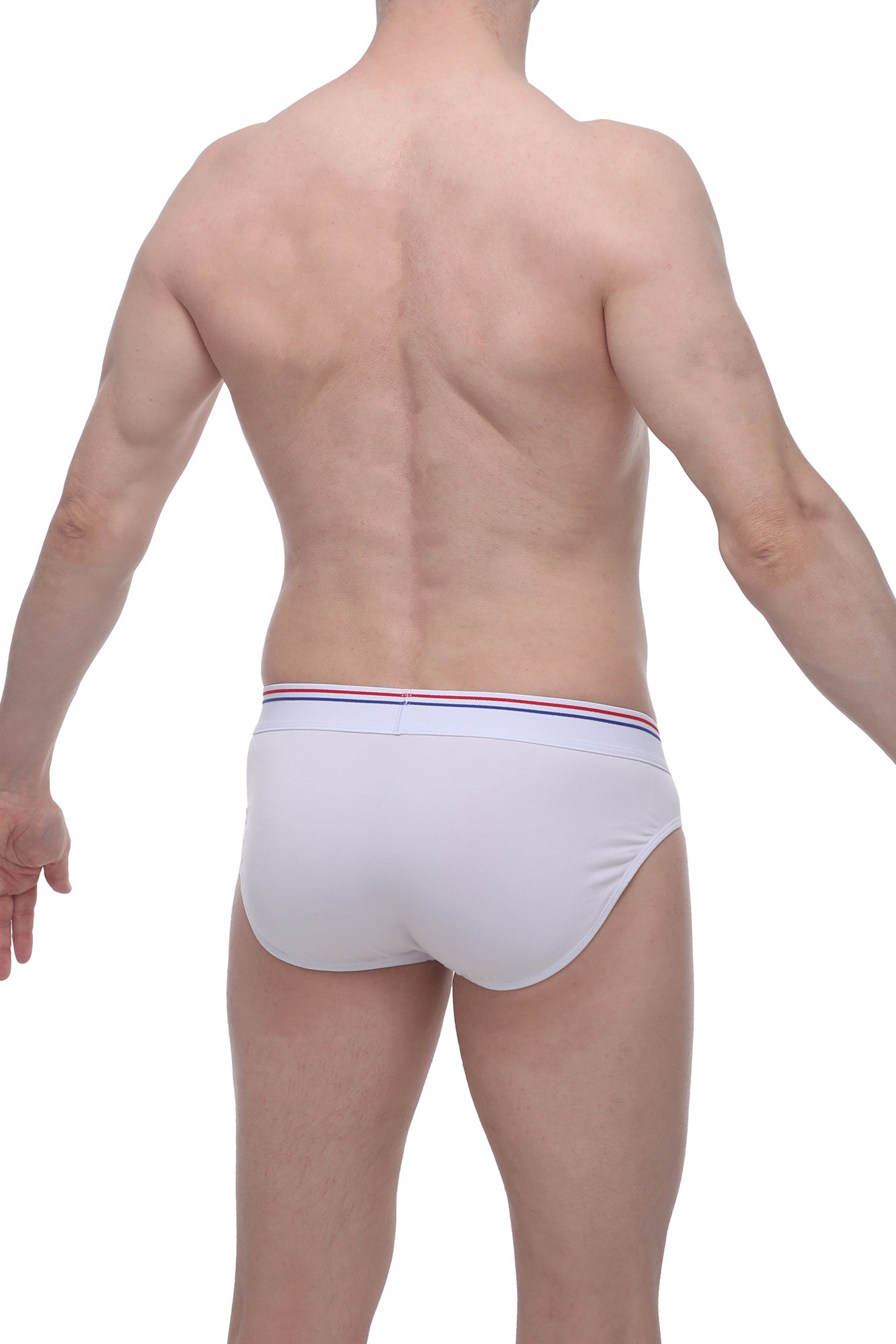 Slip Livet Blanc - PetitQ Underwear - Lingerie masculine sexy et sous-vêtements pour homme originaux