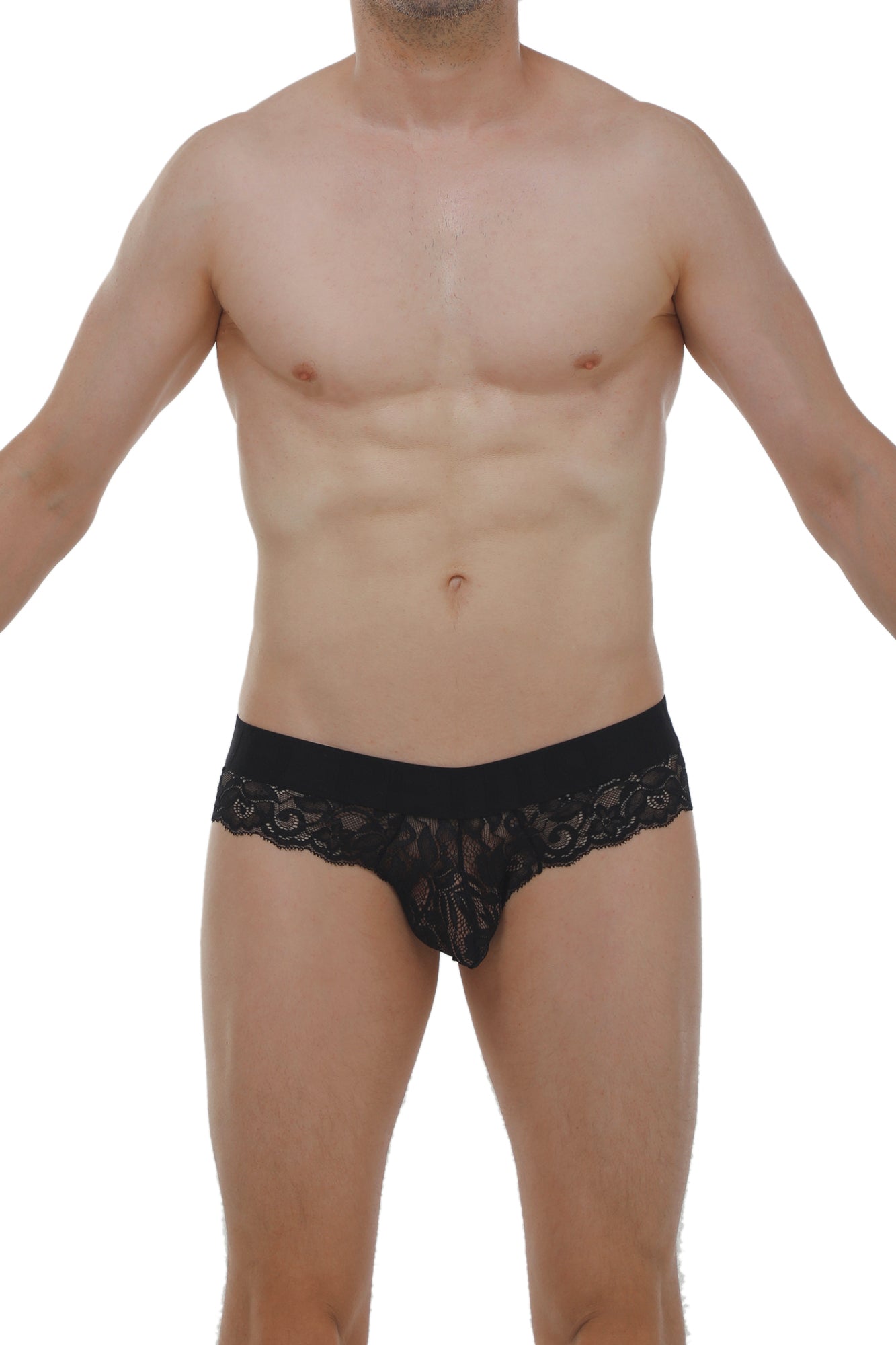 Miers Black Lace Briefs