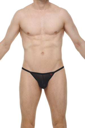 String Ficelle Chely Net Noir - PetitQ Underwear - Lingerie masculine sexy et sous-vêtements pour homme originaux