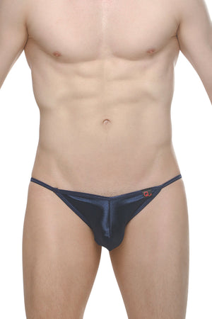 Jockstrap Vetil Satin Encre - PetitQ Underwear - Lingerie masculine sexy et sous-vêtements pour homme originaux