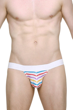 Jockstrap Candy Stripes - PetitQ Underwear - Lingerie masculine sexy et sous-vêtements pour homme originaux