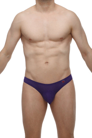 String Arkeuil Bee Purple - PetitQ Underwear - Lingerie masculine sexy et sous-vêtements pour homme originaux