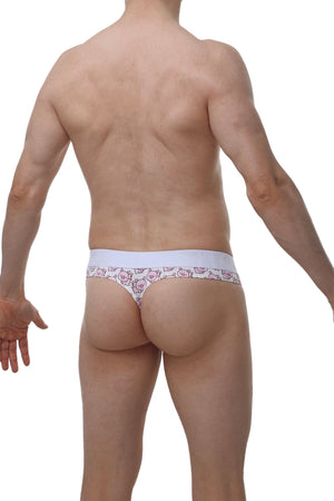 String Hole Cockring Piggy Love - PetitQ Underwear - Lingerie masculine sexy et sous-vĂȘtements pour homme originaux