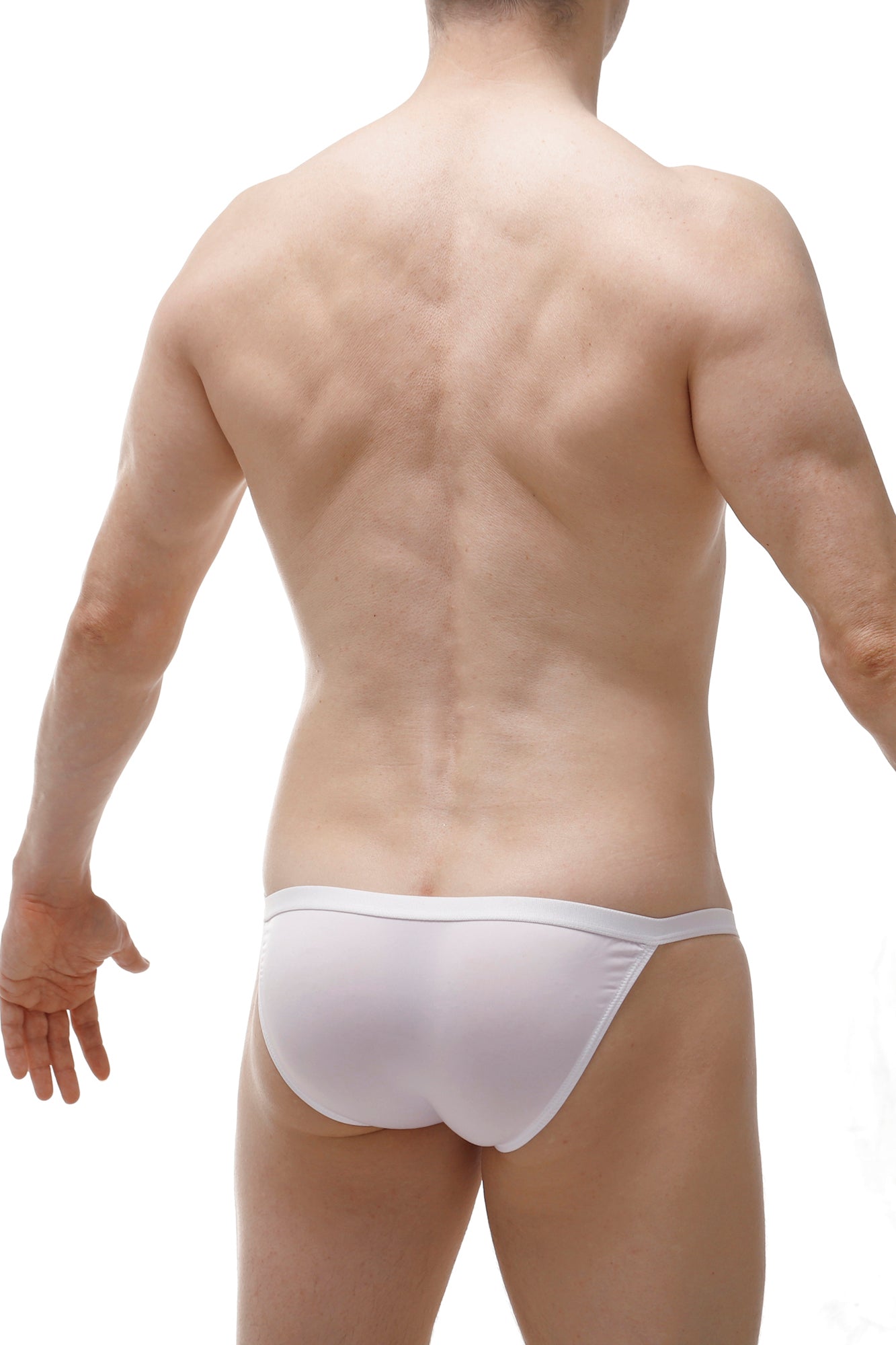 Ladon Plum White Bikini