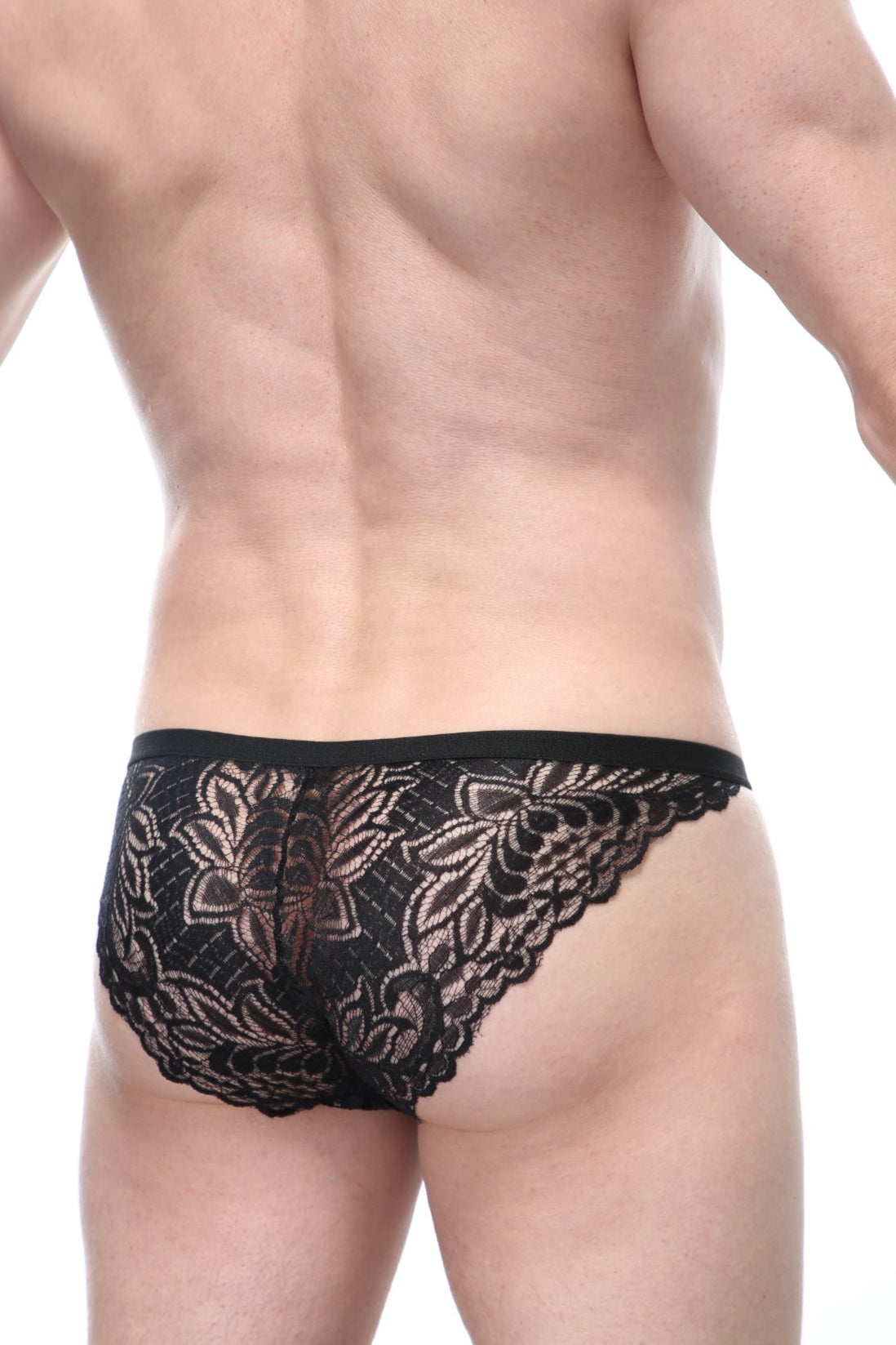 Plaintel Black Briefs