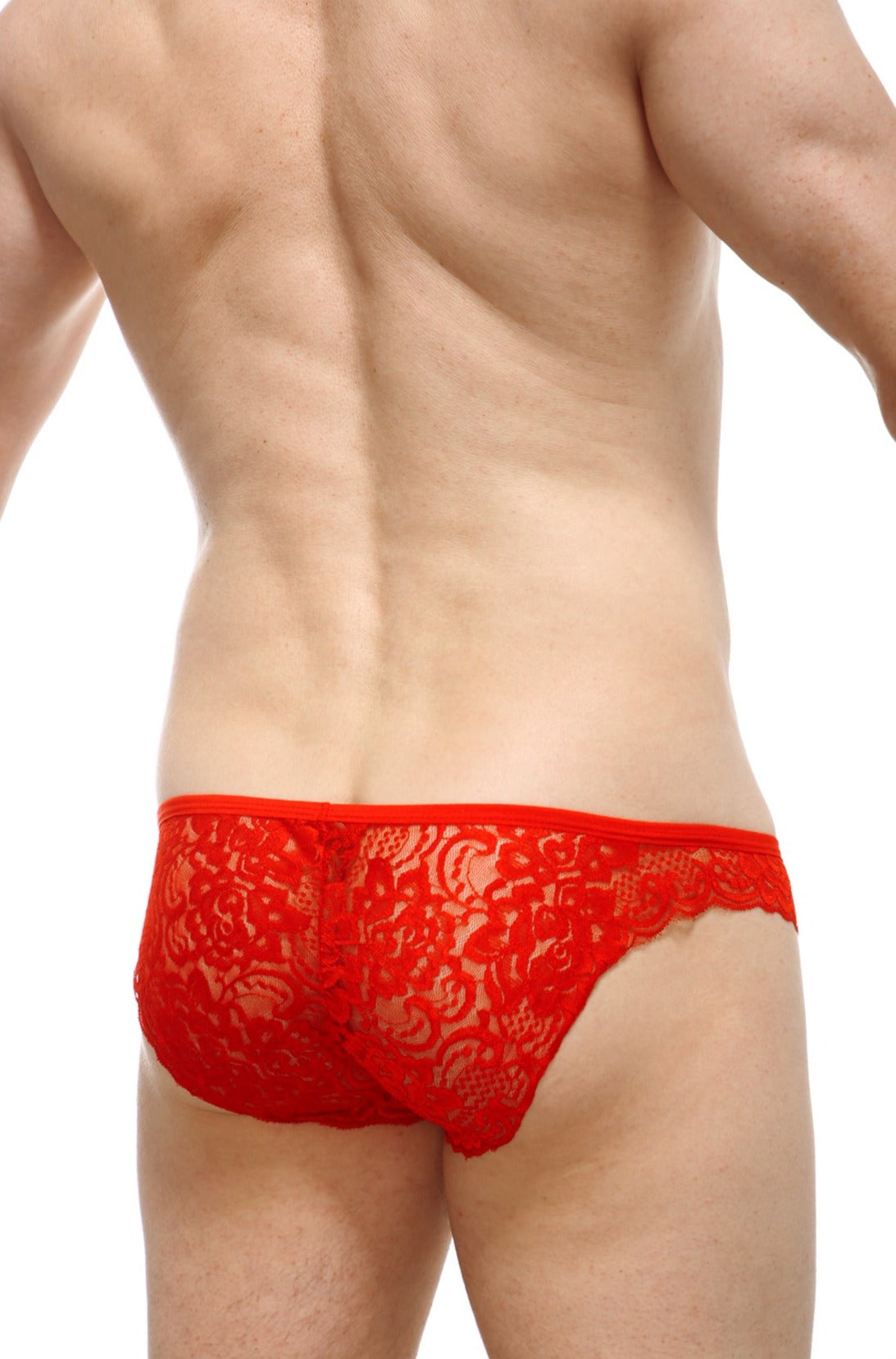 Tregunc Red Lace Bikini