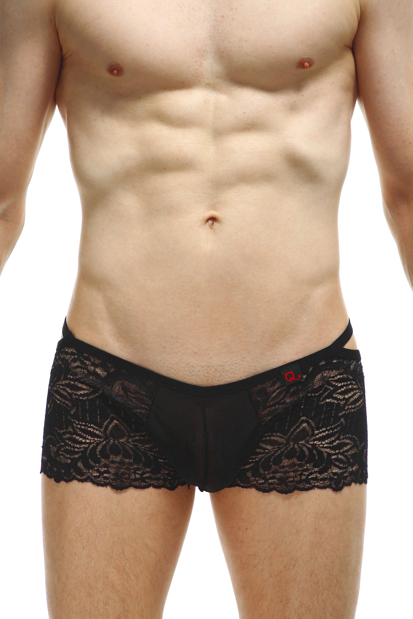 Baden Black Lace Boxer Shorts