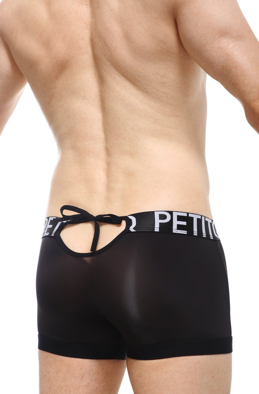 Chastel Black Boxer Shorts