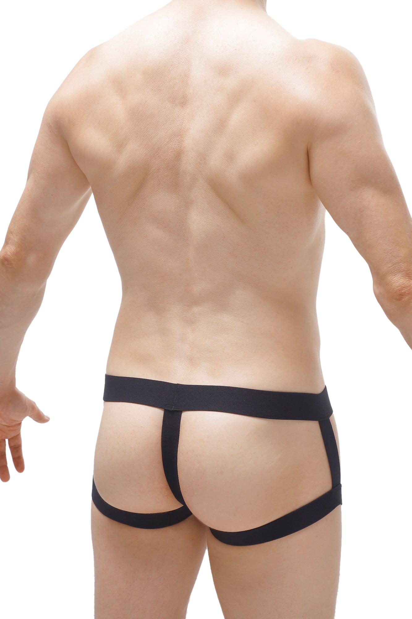 Black Silicon Cockring Boxer