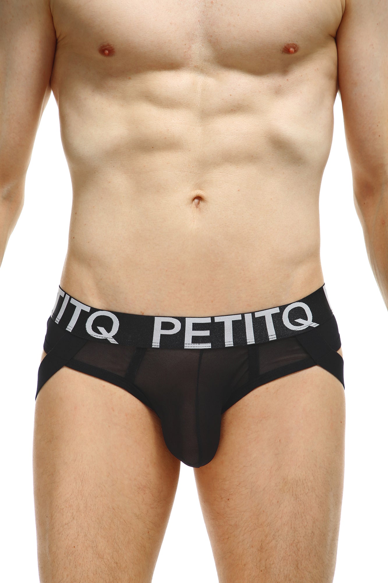 Black Net Jockstring