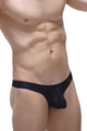 Bikini Capri de velo negro