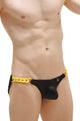 Bikini Chaines Satin Noir