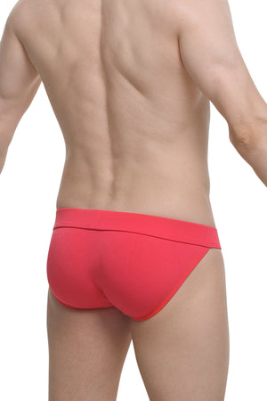 Bikini Linthes Bambou Corail - PetitQ Underwear - Lingerie masculine sexy et sous-vêtements pour homme originaux