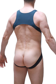 Perrel Blauer Bodyjockstrap