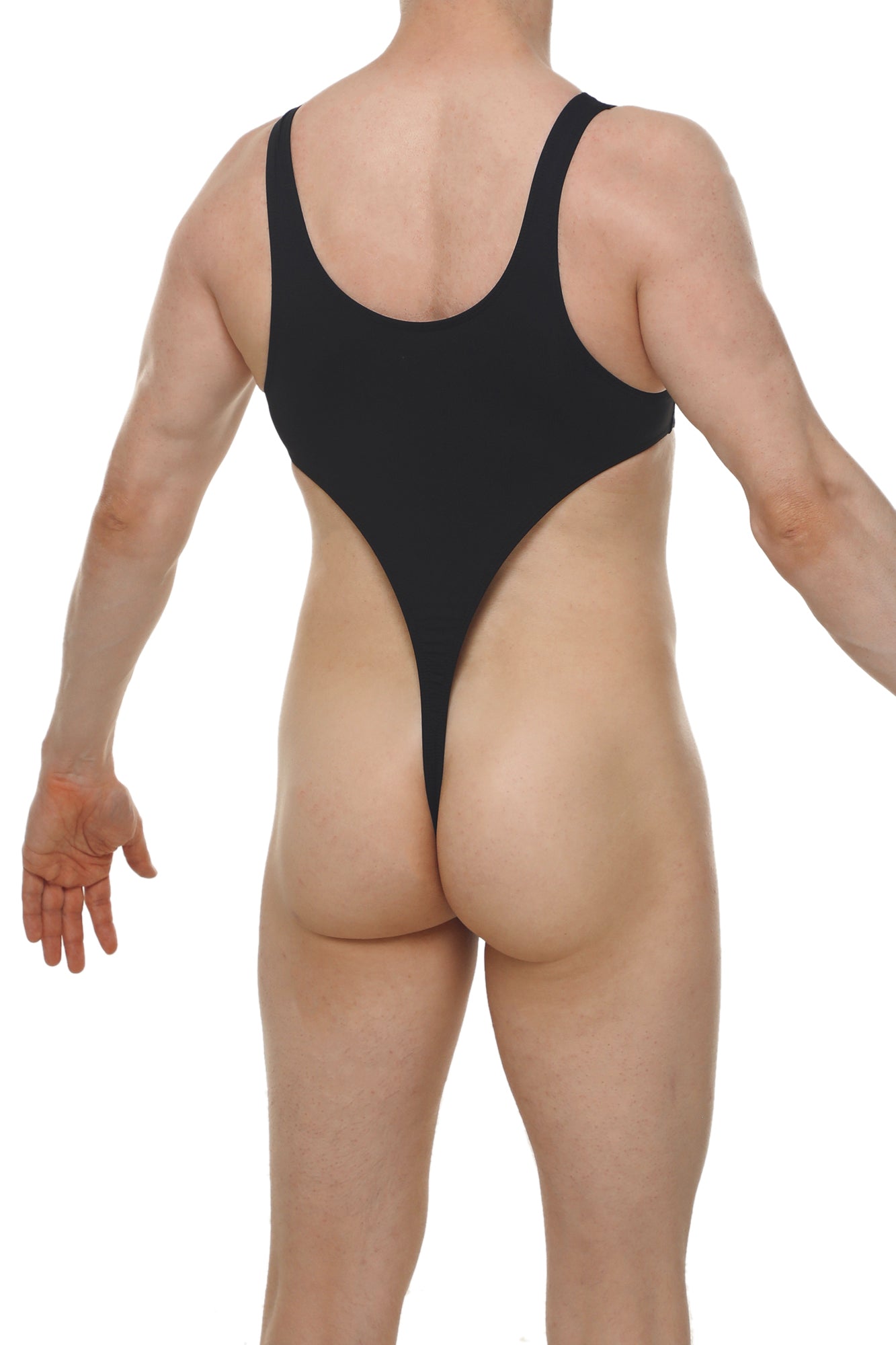 Bodystring Carbay Skine Noir - PetitQ Underwear - Lingerie masculine sexy et sous-vêtements pour homme originaux