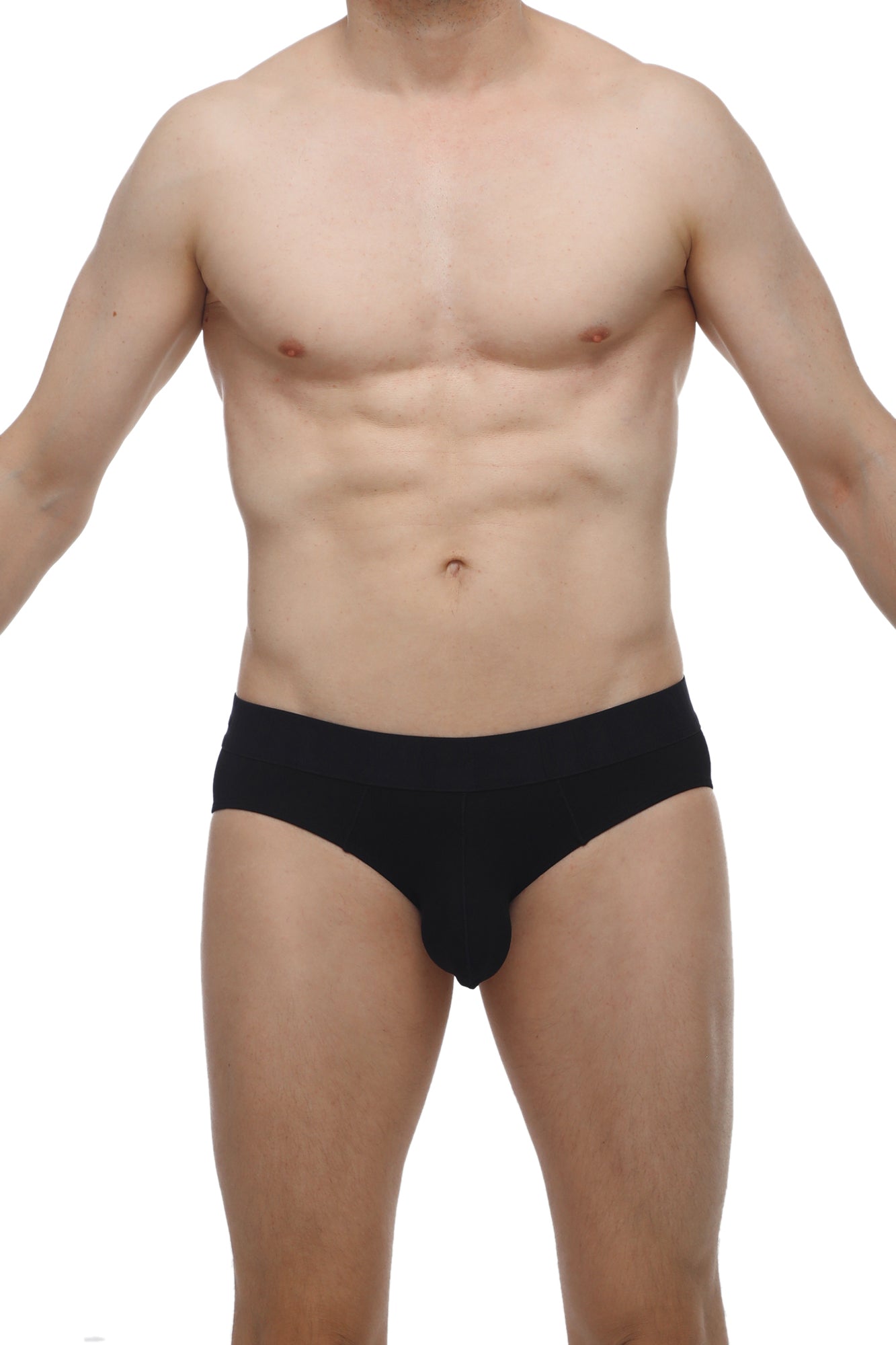 Slip Dome Modal Noir - PetitQ Underwear - Lingerie masculine sexy et sous-vêtements pour homme originaux