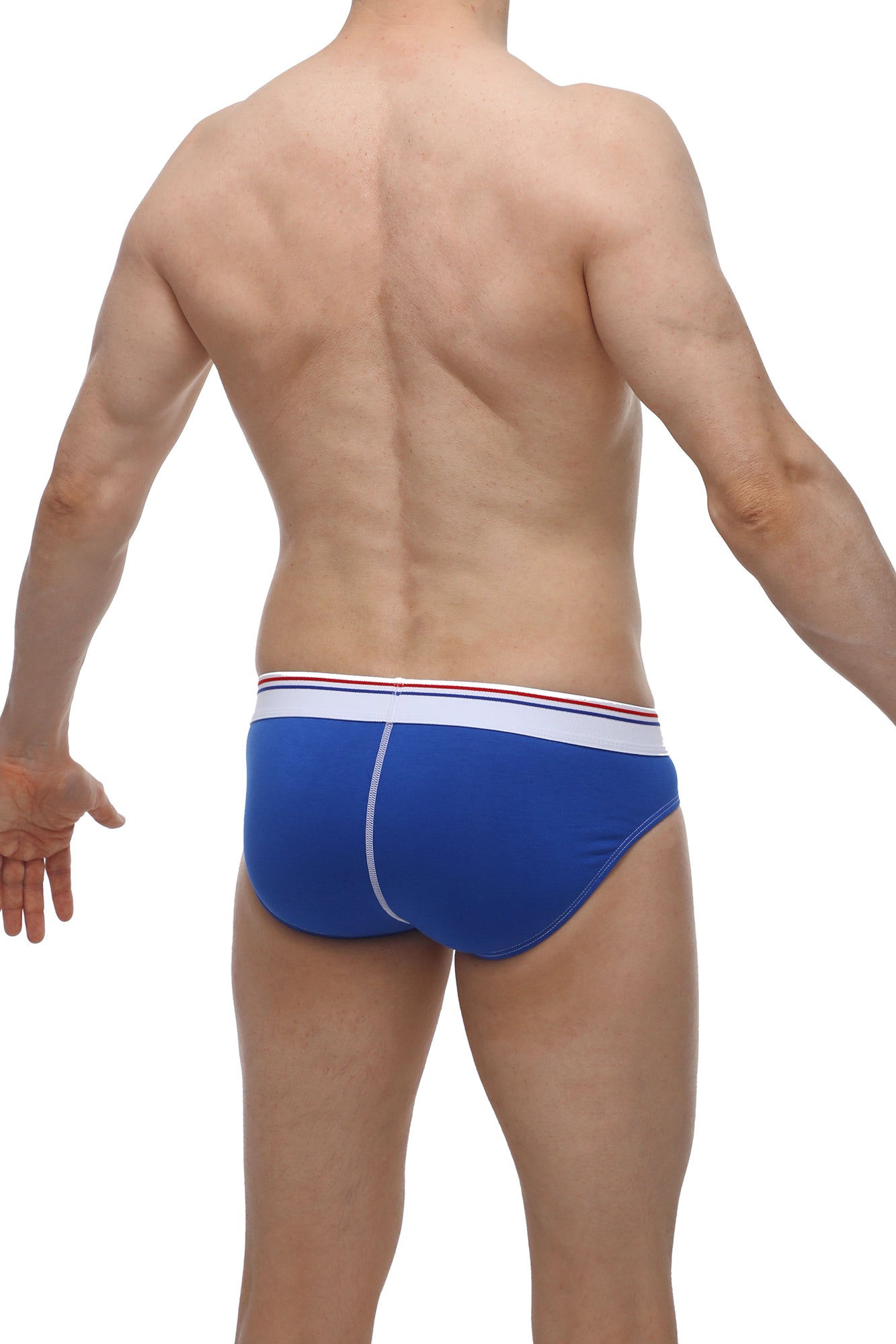Slip Hornoy Bleu - PetitQ Underwear - Lingerie masculine sexy et sous-vêtements pour homme originaux