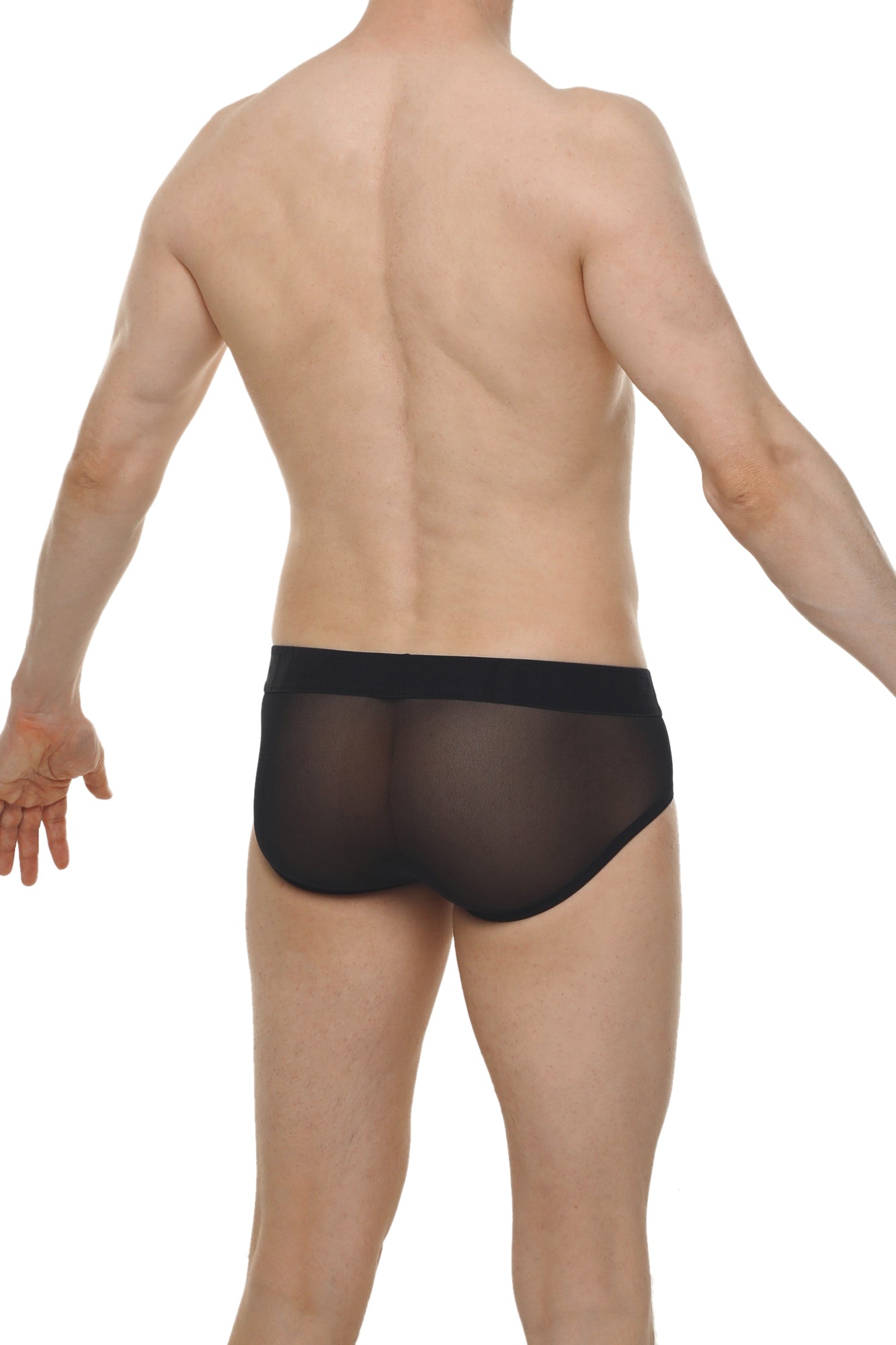 Slip Lescar Noir - PetitQ Underwear - Lingerie masculine sexy et sous-vêtements pour homme originaux