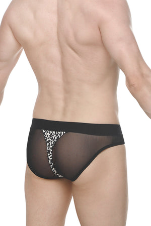Slip Noth Reef Noir - PetitQ Underwear - Lingerie masculine sexy et sous-vêtements pour homme originaux