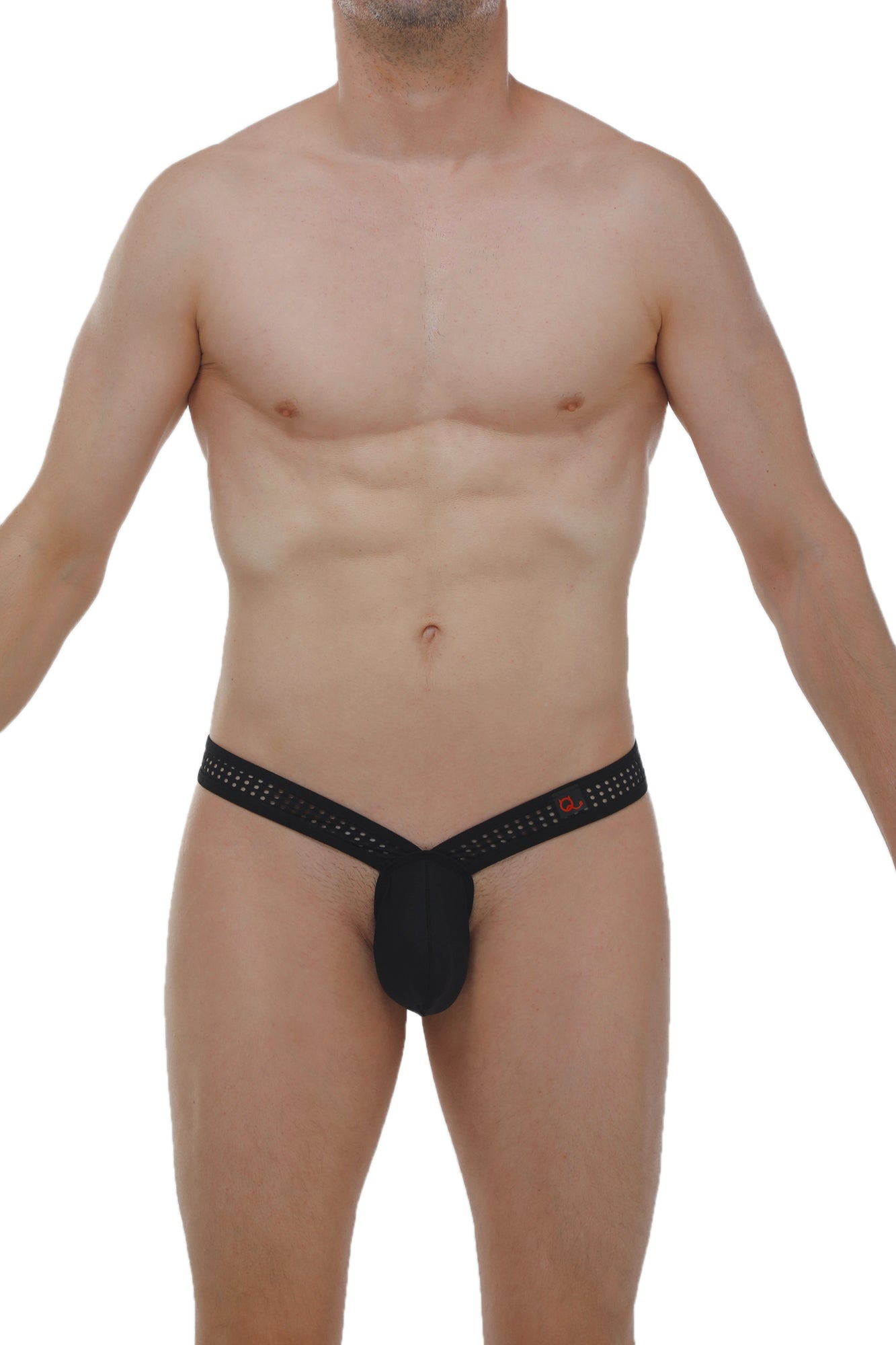 String Brech Durtol Noir - PetitQ Underwear - Lingerie masculine sexy et sous-vêtements pour homme originaux