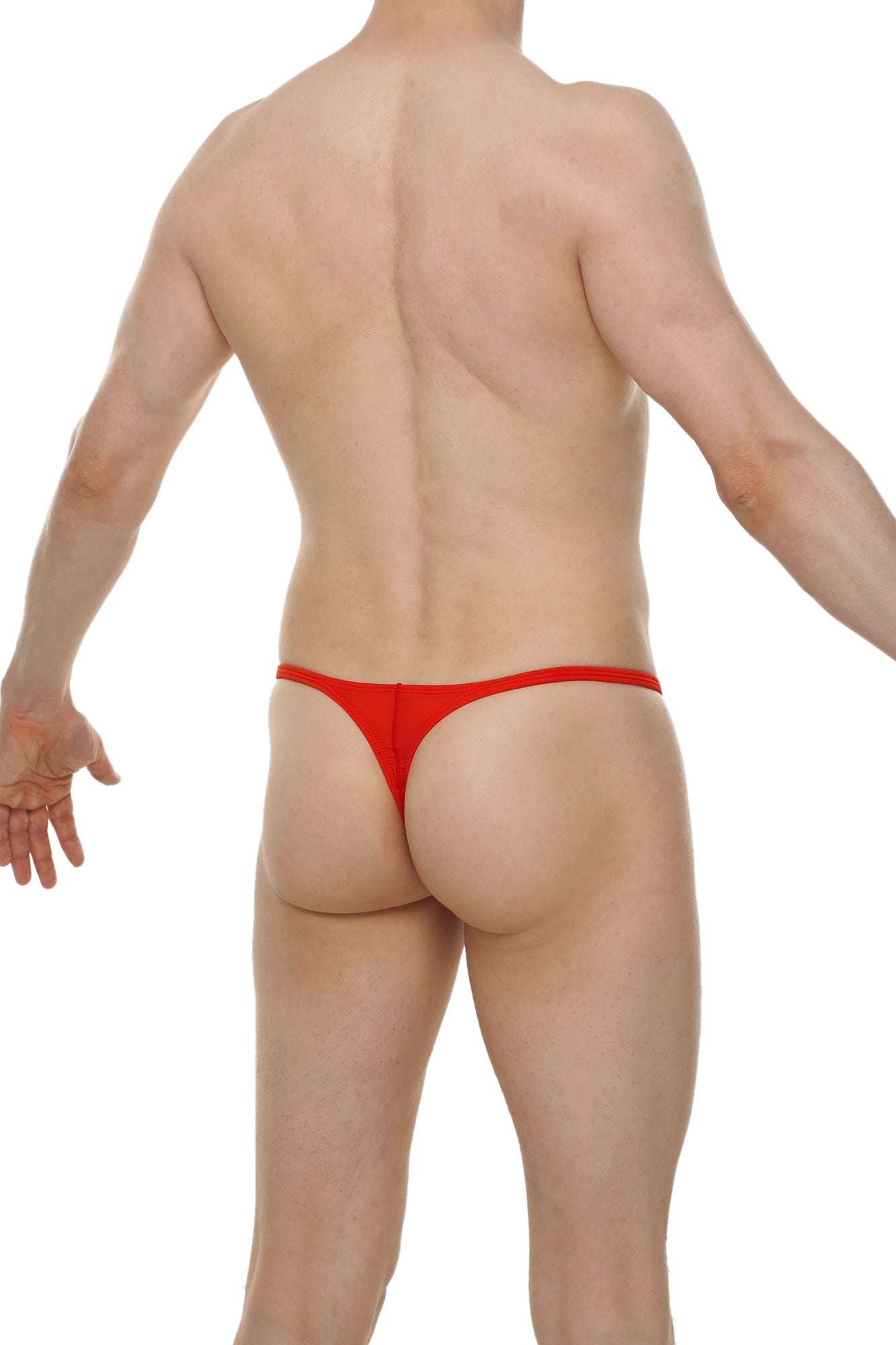 String Cernier Plum Rouge - PetitQ Underwear - Lingerie masculine sexy et sous-vêtements pour homme originaux