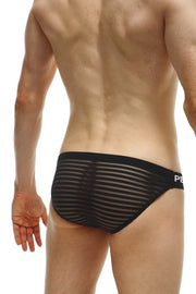 Bikini Anor Mesh Bar Noir