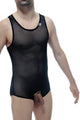 Body jockstrap ouvert Net Noir - PetitQ Underwear