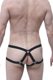 Boxer Ouvert Caylus Noir - PetitQ Underwear