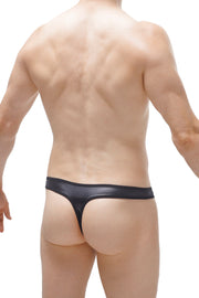 Tanga Lasso Cockring Wet Black