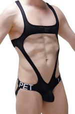 Oze Durtol Jockstring Bodysuit Schwarz