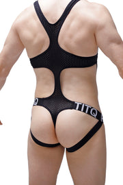 Oze Durtol Jockstring Bodysuit Schwarz