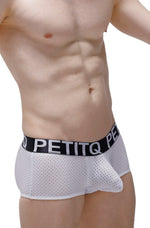 Boxer Abeja Doble Bolsillo Blanco