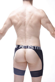 Chaps PetitQ Noir Cockring