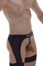 Chaps Cockring PetitQ Noir