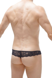 Lelling Net String Tanga Schwarz