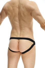 Jockstrap Frotey Net Noir