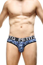 Jockstring Murzo Camo Blau