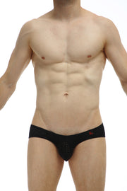 Jockstring Biene Schwarz