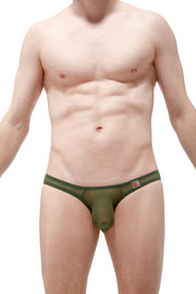 Slip Chill Net Vert - PetitQ Underwear