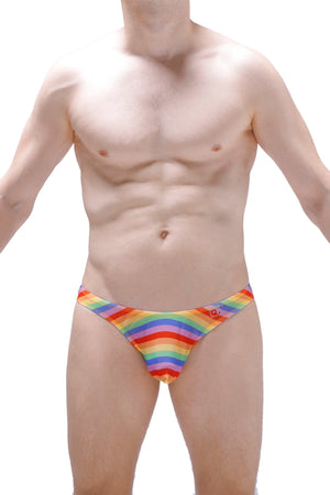 String Chill Net Rainbow - PetitQ Underwear - Lingerie masculine sexy et sous-vêtements pour homme originaux