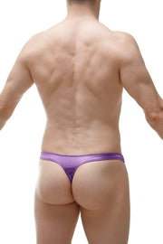 Tanga Chill Satin Morado