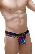 Plones Leoparden-Regenbogen-Tanga